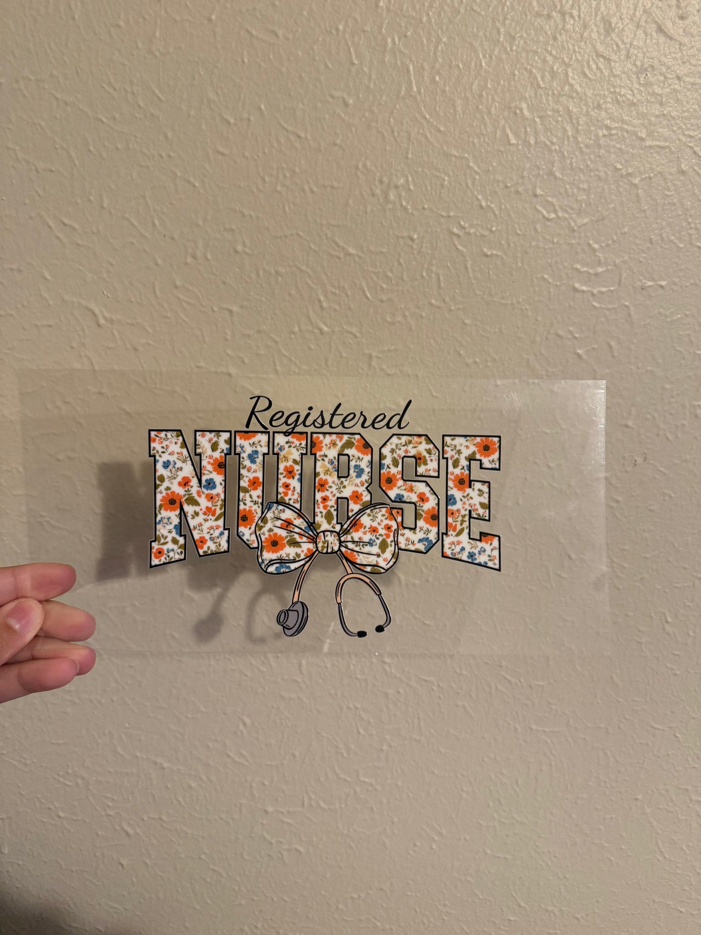 Registered Nurse Decal