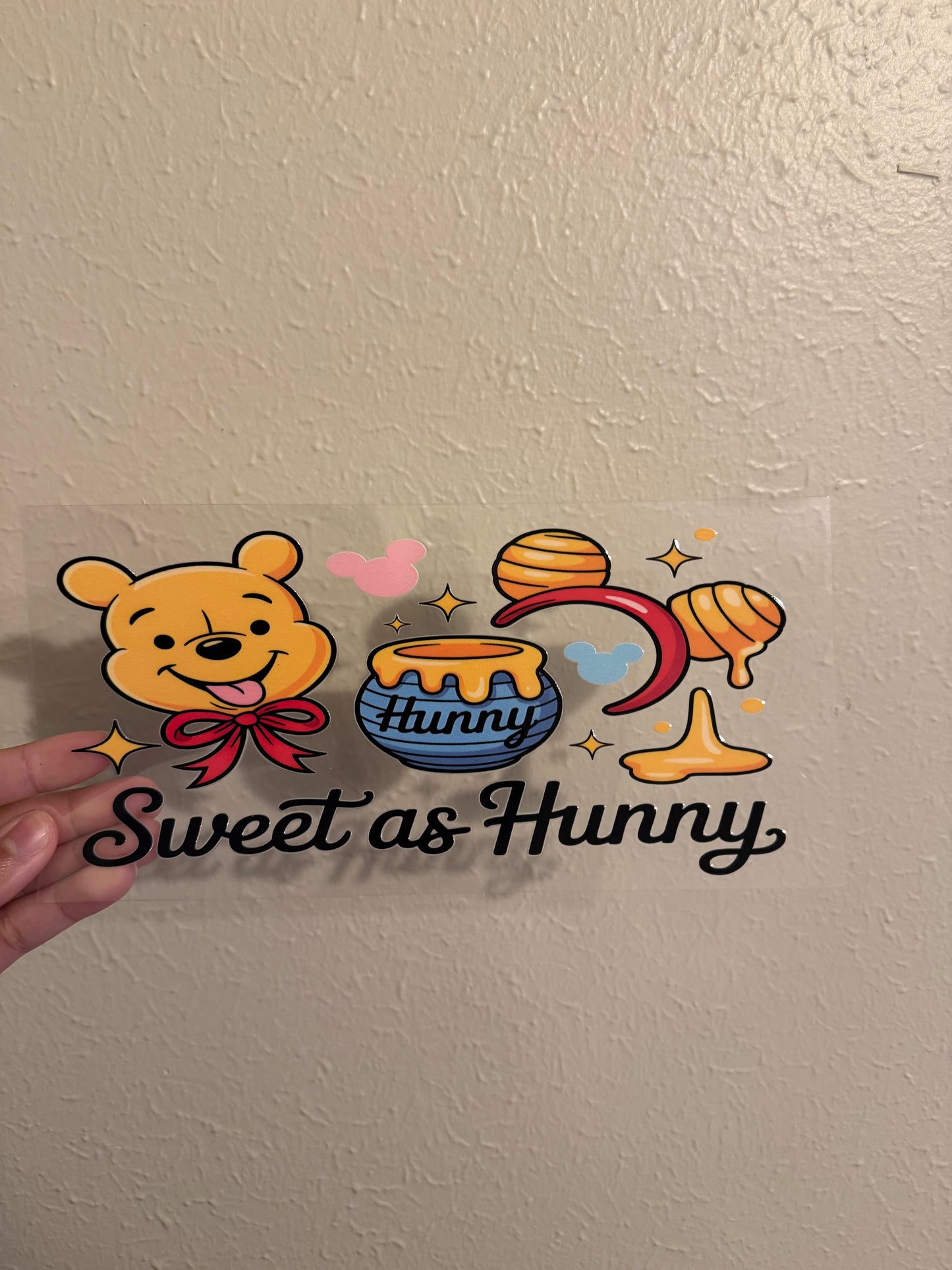 Winnie the Pooh 'Sweet as Hunny' Decal